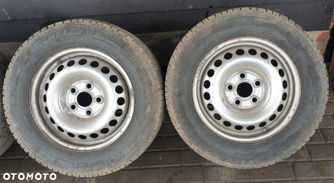KOŁA KOMPLETNE OPONY FELGI STALOWE 7H0601027D  Michelin 215/65 R16C ET51 VW T5 DOKA - 4