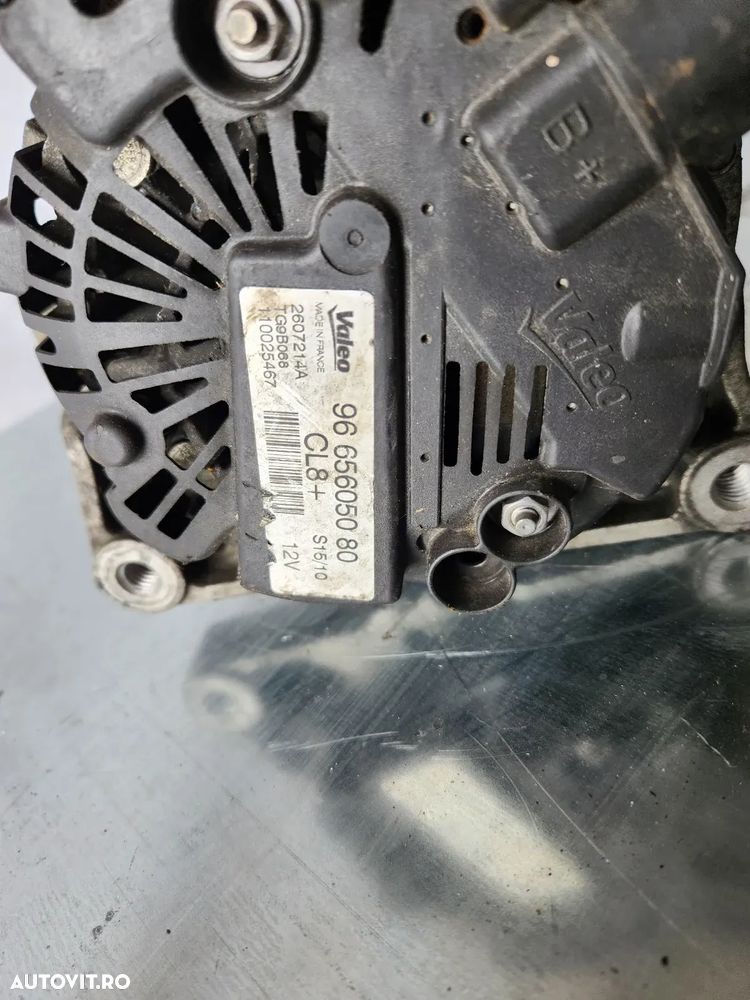 Alternator Citroen Nemo Peugeot Bipper An 2008-2009-2010-2011-2012-2013-2014 Cod  Factura Si Garant - 6