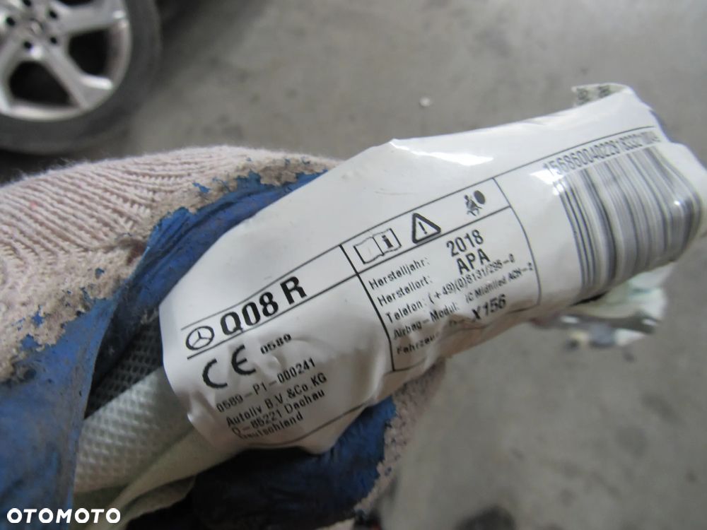 mercedes gla w156 lewa prawa kurtyna - 3