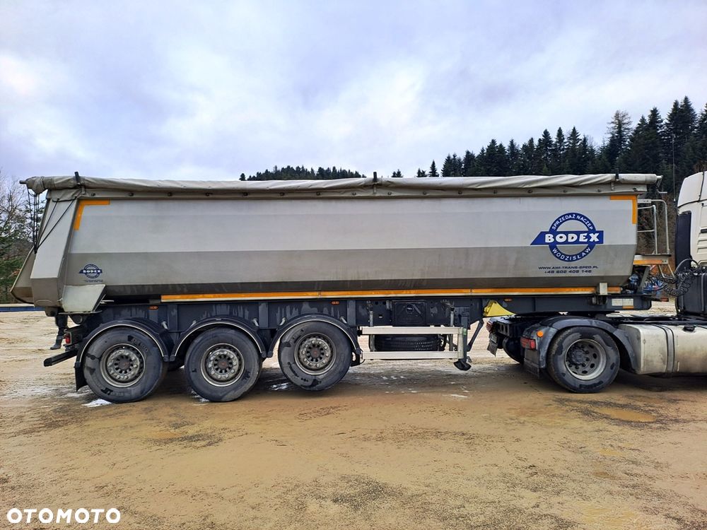 Bodex BODEX WYWROTKA / 27 m3 / STALOWA RYNNA / PIERWSZY WŁAŚCICIEL / OŚ PODNOSZONA SAF / OPONY BARDZO DOBRY STAN - 3