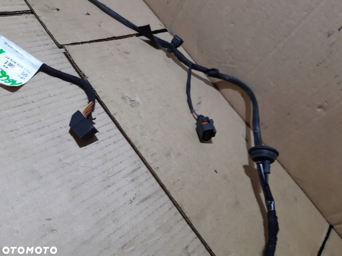 AUDI A6 C6 LIFT WIĄZKA INSTALACJA PDC TYŁ 4F0971085E - 7