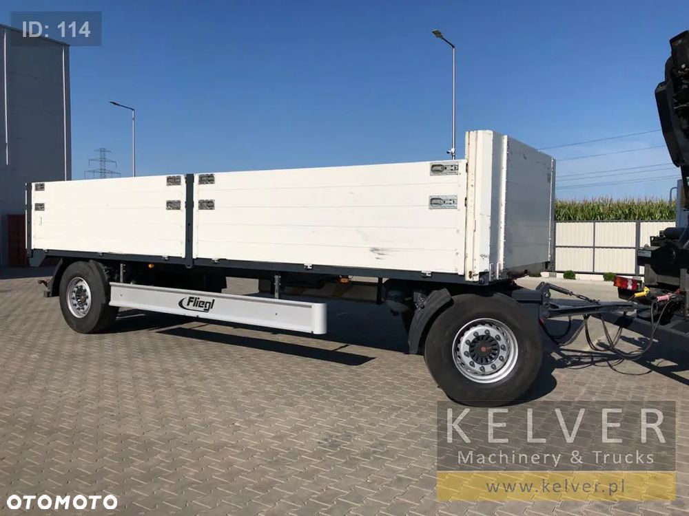 Fliegl ZPS 180 przyczepa budowlana - 3