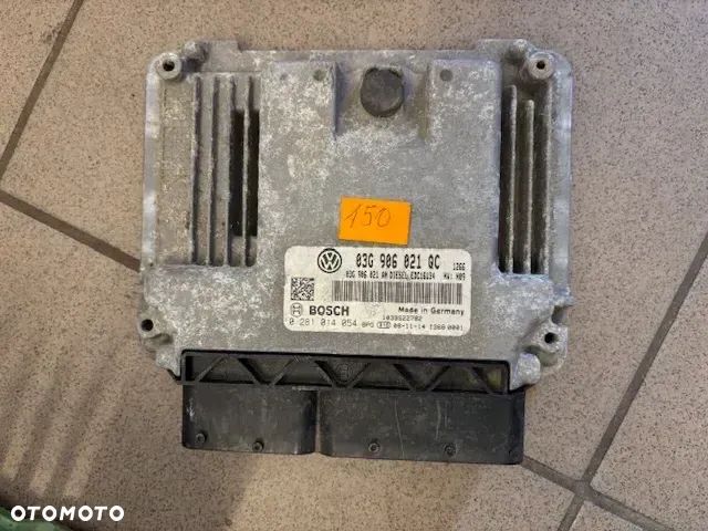 STEROWNIK KOMPUTER SILNIKA VOLKSWAGEN VW GOLF V PLUS 2.0 03G906021QC - 1