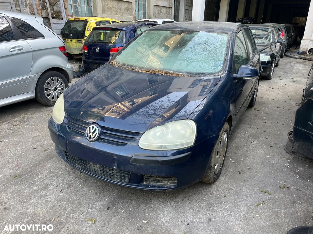 Bara fata completa VW Volkswagen Golf 5 albastru LA5G 2006 - 5