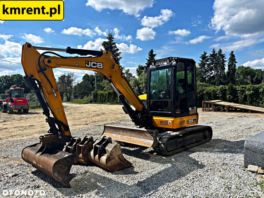 JCB 55Z-1 T3 MINI-KOPARKA 2019R | JCB 8030, 8035, 8040, 8050, 8055, YANMR VIO, KUBOTA KV, VOLVO ECR 48, KOMATSU PC50, VOLVO ECR25, CAT 308, 305 - 10