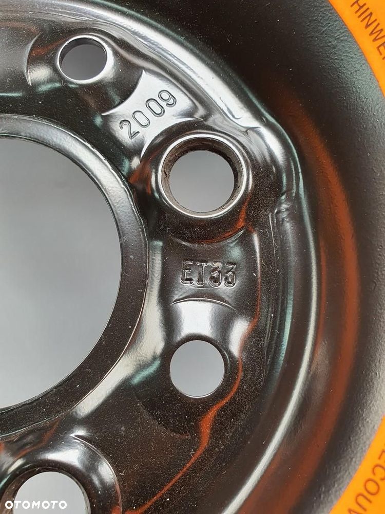 KOŁO ZAPASOWE DOJAZDOWE PIRELLI 135/80/R13 ET33 4x98 FIAT PANDA II - 4