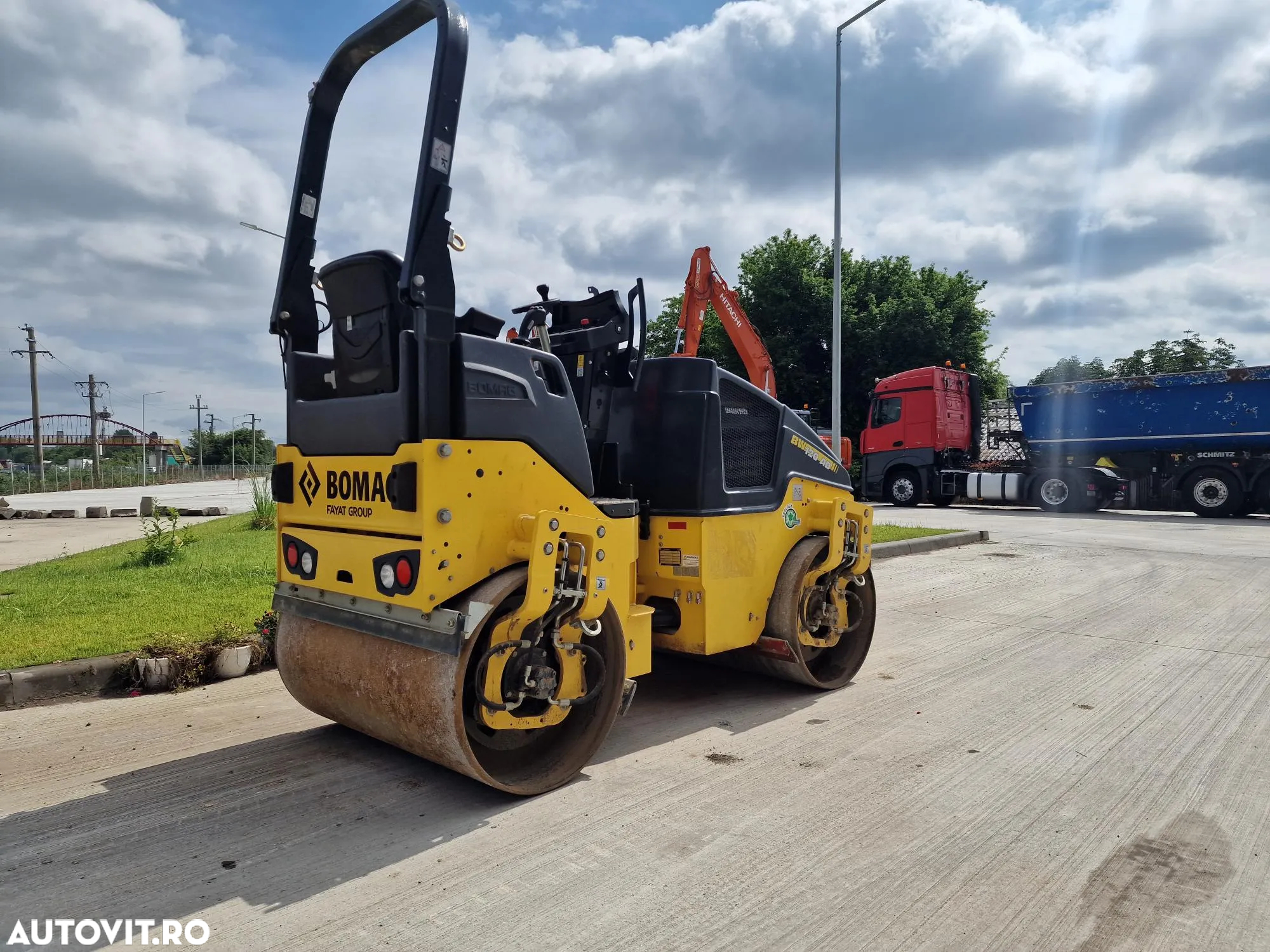 Bomag BG120, 2023, 93h, latime tambur 1,2m, Masa op 2,7t, motor Kubota, posibilitate leasing-31900 EUR+Tva - 16