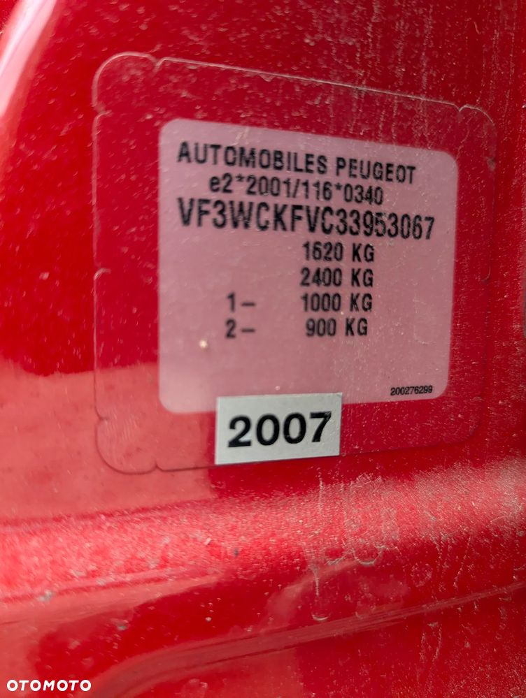 Peugeot 207 1.4 Benzyna LPG 2007 CZĘŚCI Kolor KKN - 13