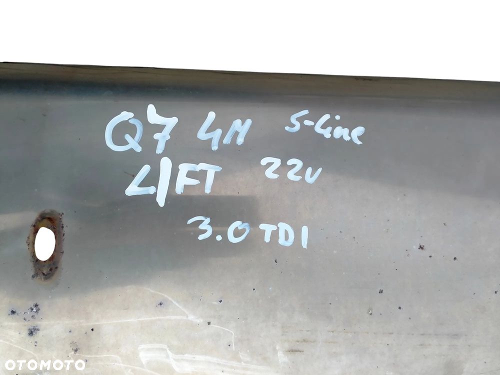 AUDI Q7 4M LIFT 3.0 TDI / 4M4253611G / TŁUMIK WYDECH / PRZEPUSTNICA / ORYGINAŁ - 2