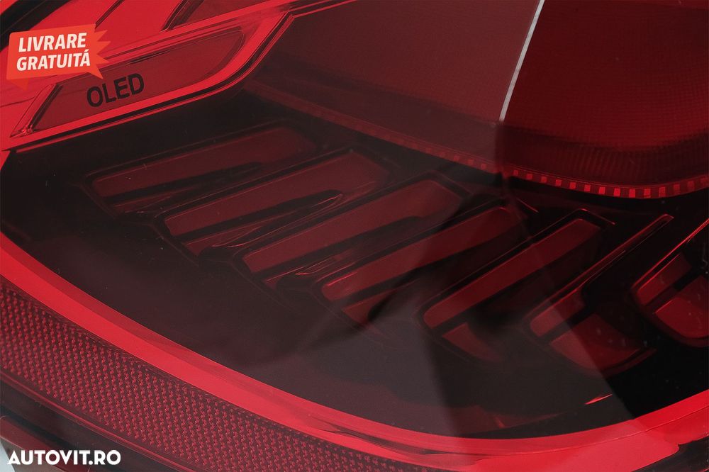 Stopuri OLED BMW Seria 4 F32 F33 F36 M4 F82 F83 (2013-03.2019) Rosu Clar cu Semnal- livrare gratuita - 18