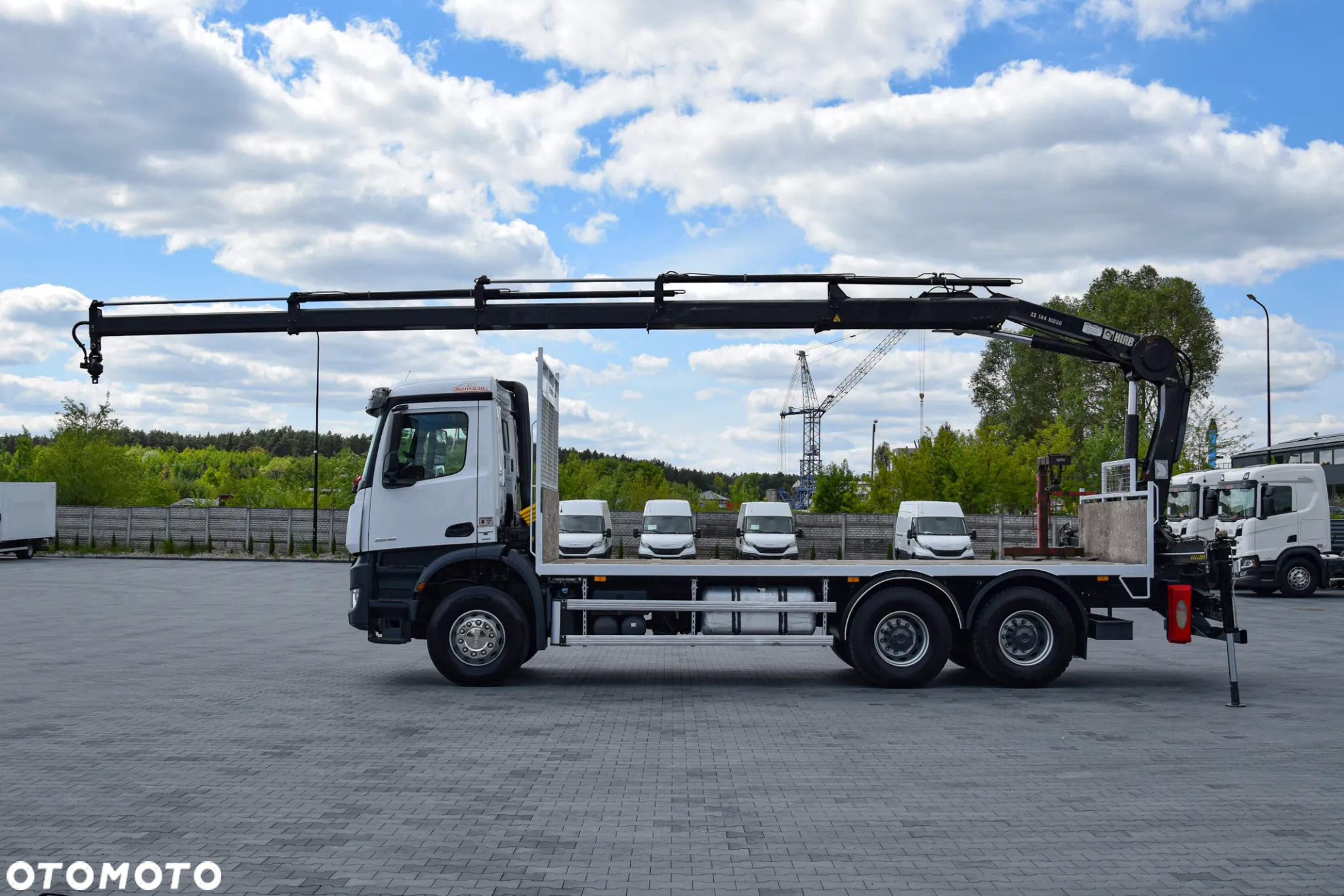 Mercedes-Benz AROCS 2636 / 6x4 / HIAB XS 144 HIDUO / WYSUW x4 / ROTATOR / STEROWANIE RADIOWE / UDT / PODPORY HYDRAULICZNE / PLATFORMA / AUTOMAT / SPROWADZONY - 8