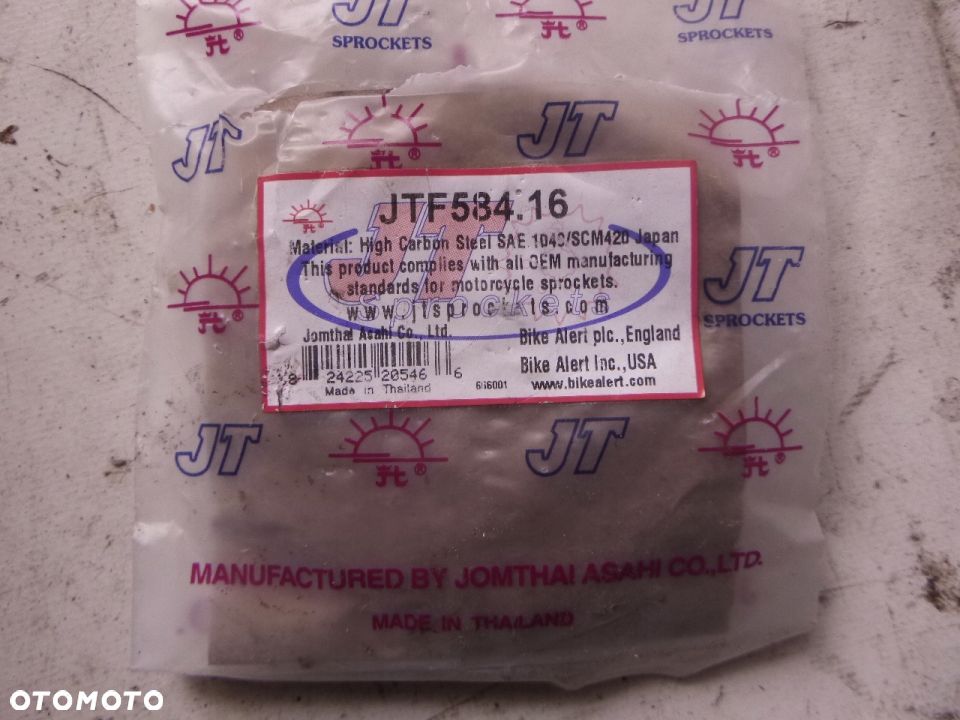 YAMAHA YZF FZR GTS ZĘBATKA PRZÓD JTF584.16 - 3