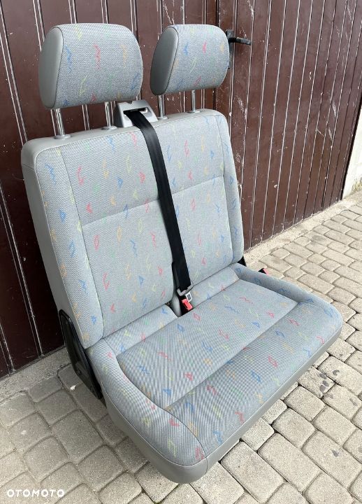 FOTEL DWÓJKA INCA INKA PRAWY PRZEDNI PRZÓD KANAPA VW T5 LIFT TRANSPORTER CARAVELLE MULTIVAN EU - 6