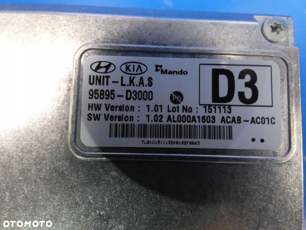 HYUNDAI TUCSON III 2015- KAMERA SZYBY CZOŁOWEJ SENSOR RADAR - 3