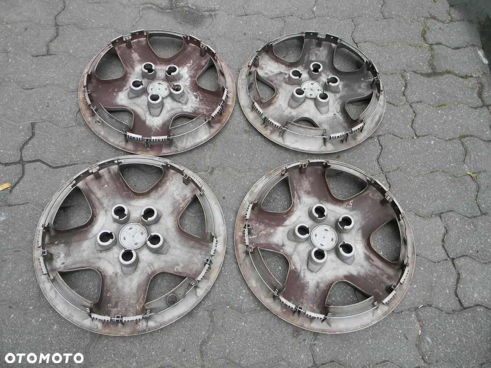 4szt kołpaki 15" OPEL ASTRA MERIVA ZAFIRA strukturalne - 6