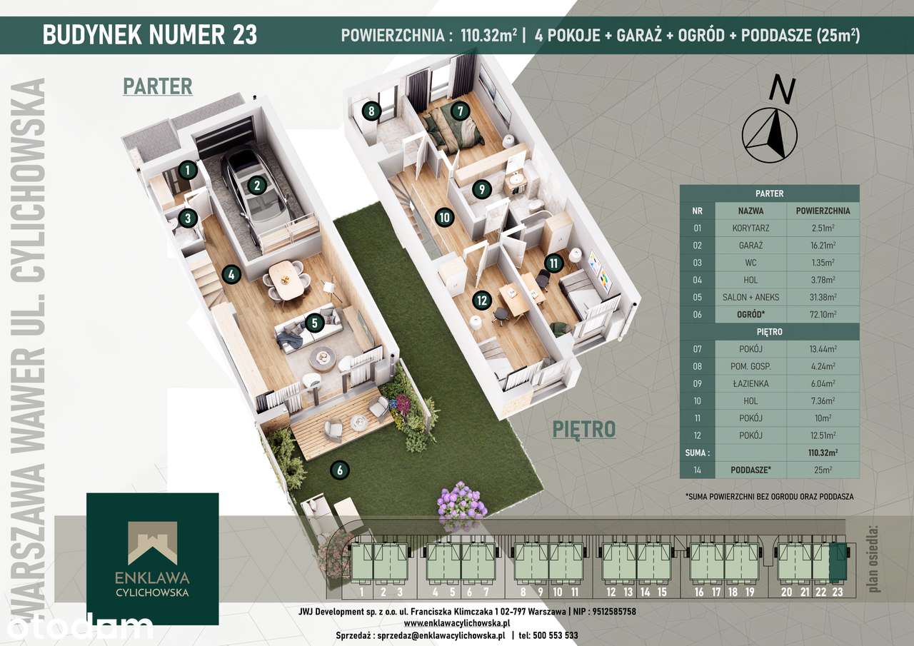 ul. Cylichowska — nowe mieszkanie na sprzedaż, 4 pokoje, 110 m² — 2