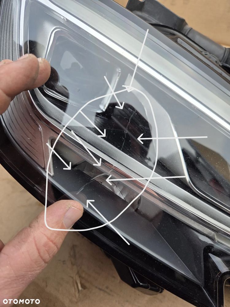 Reflektor Lampa prawa prawy przód przednia Audi A3 S3 Lift Full Led 8V0941034C 8V0941774K 2016-2020 - 9