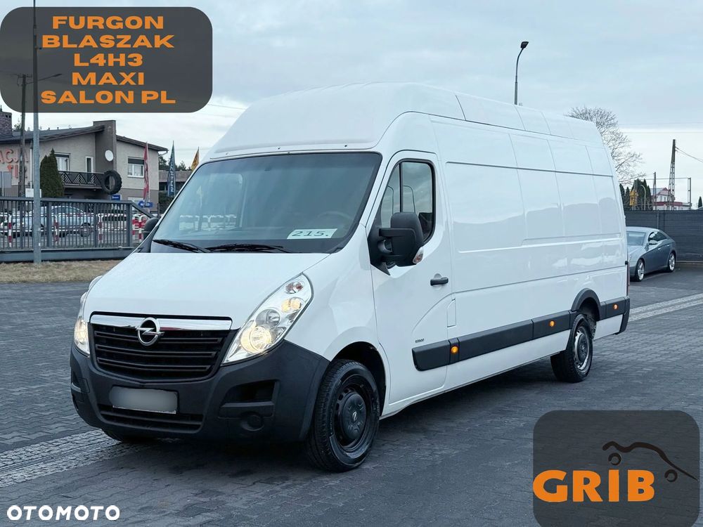 Opel Movano 165 CDTI Furgon Blaszak L4H3 Maxi Long, Salon PL, Jeden Właściciel - 1