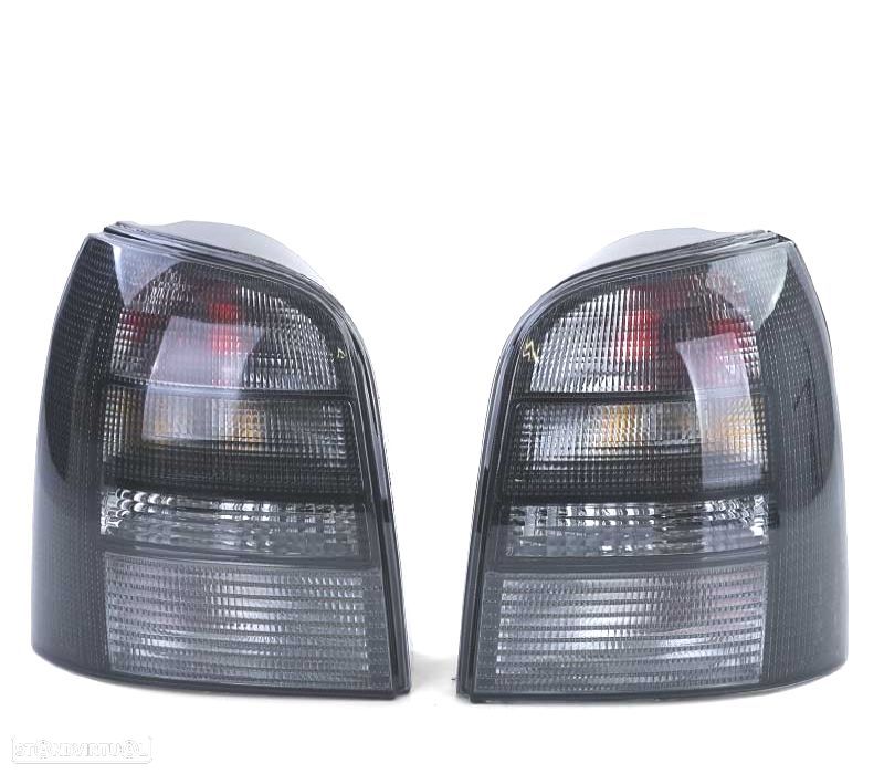 FAROLINS TRASEIROS AUDI A4 B5 AVANT 94-01 ESCURECIDOS - 1