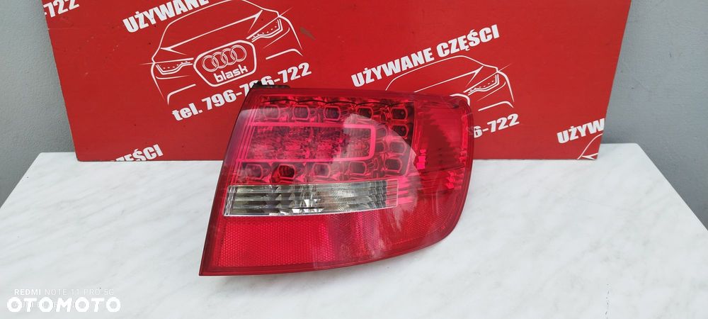 LED Lampa Prawy Tył Budy VALEO Audi A6 C6 Kombi 09 r Części Blask Gołdap