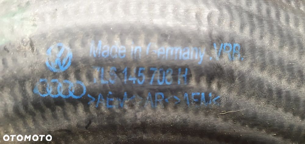 Przewód wąż rura intercoolera Audi Q7 3.0 TDI 7L6145708H - 6