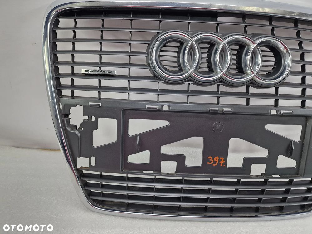 AUDI A6 C6 4F0 04- ATRAPA / GRILL PRZEDNI PRZÓD , NR 4F0853651 , NR AUKCJI GL397(D) - 5