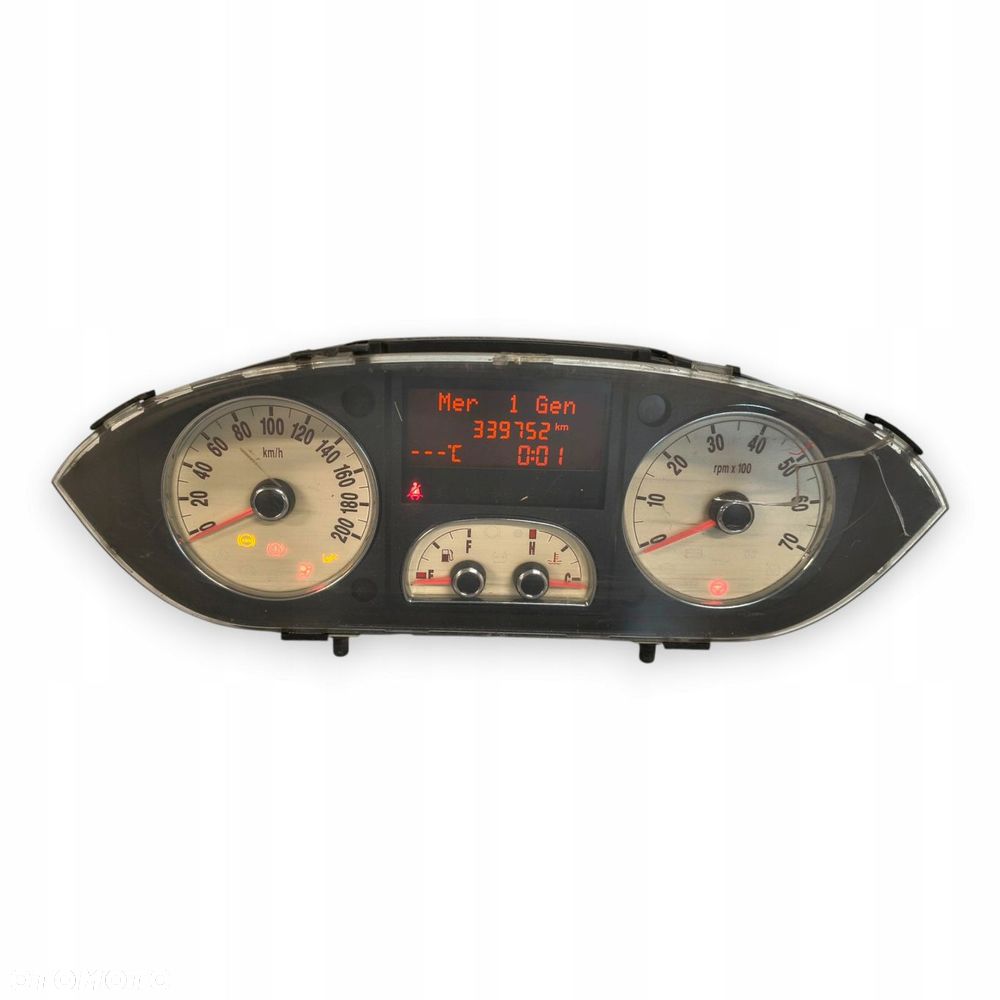 LICZNIK ZEGARY Lancia Musa 1.4 8V 16V Benzyna 339 752km europa - 2