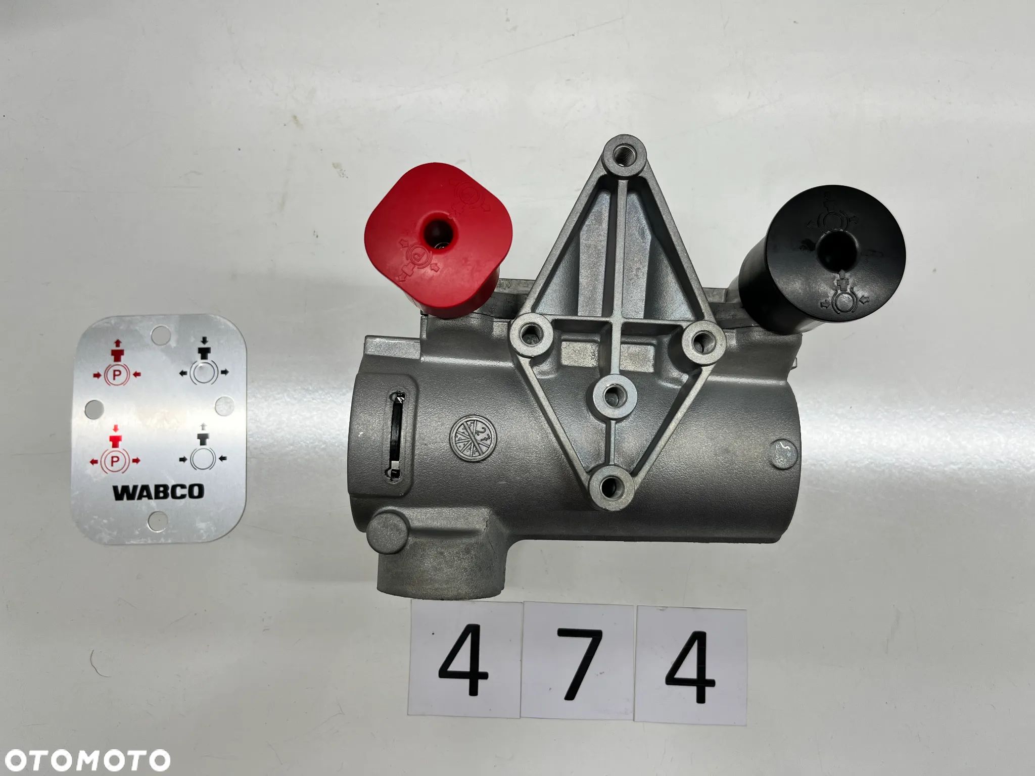 Zawór hamulcowy, luzujący naczepy EBS Wabco 9710029000 - 1