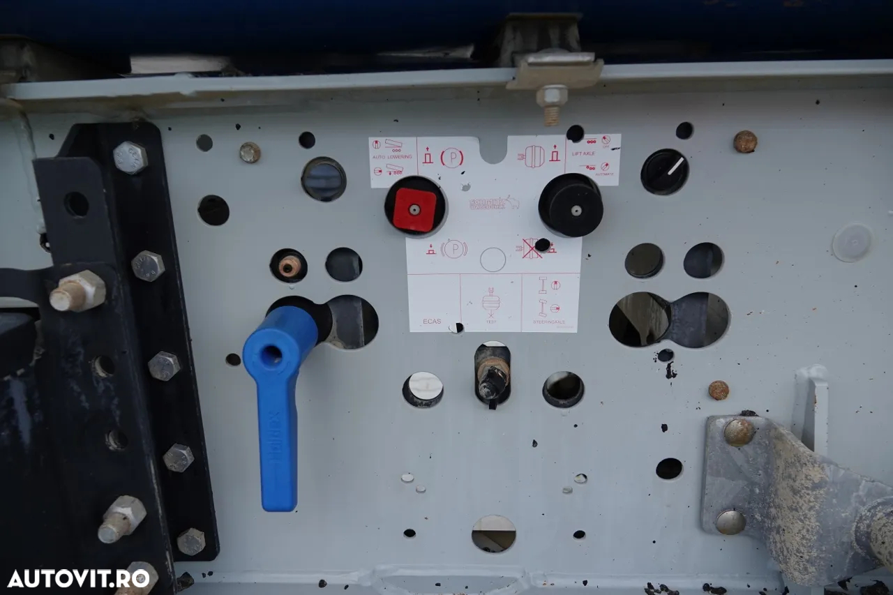 Schmitz Cargobull BASCULATOR SCHMITZ / 24 mc / JUGĂ DE OȚEL / AXĂ DE RIFAT / PRELAȚĂ AUTOMATĂ / CAMERA DE MARCHAR / IMPORTAT - 15