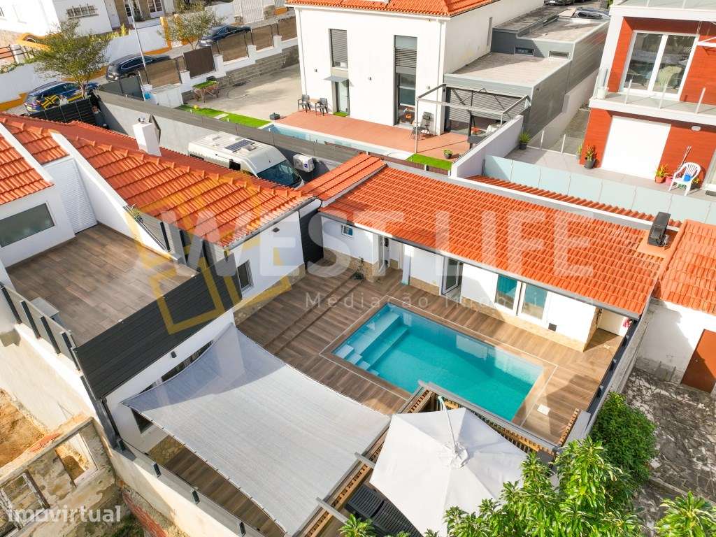 Fantástica Moradia T2 + T0 com uma suite, piscina e churrasqueira -... - Grande imagem: 4/37