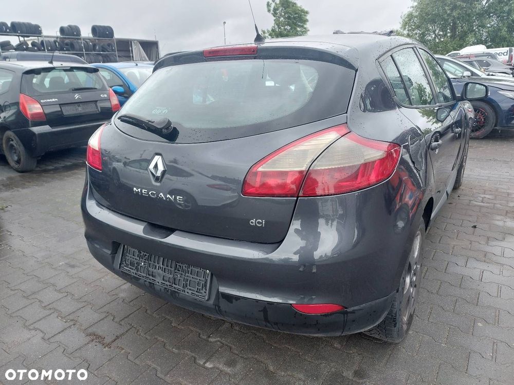 KOMPLETNY TYŁ KLAPA ZDERZAK LAMPA RENAULT MEGANE III HB 5D TEB66 - 1