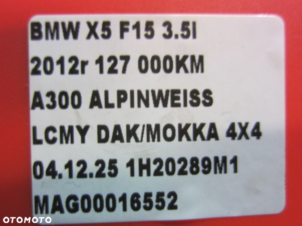 BMW X5 F15 TARCZE HAMULCOWE KLOCKI PRZEDNIE PRZÓD TEXTAR 34116886478 - 16