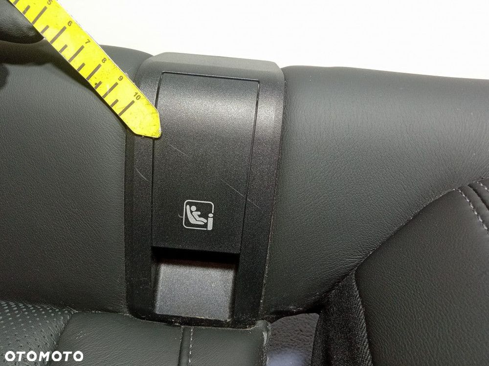 BMW M4 G82 4 G22 COUPE SIEDZISKO KANAPY TYŁ MERINO SCHWARZ LKSW - 11