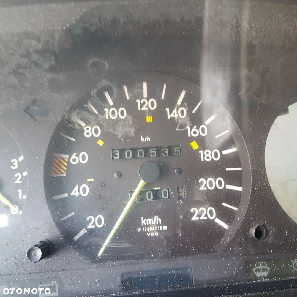 licznik obrotomierz zegary mercedes benz w124 124 oryginał benzyna  1245427469 diesel 1245427006 - 20