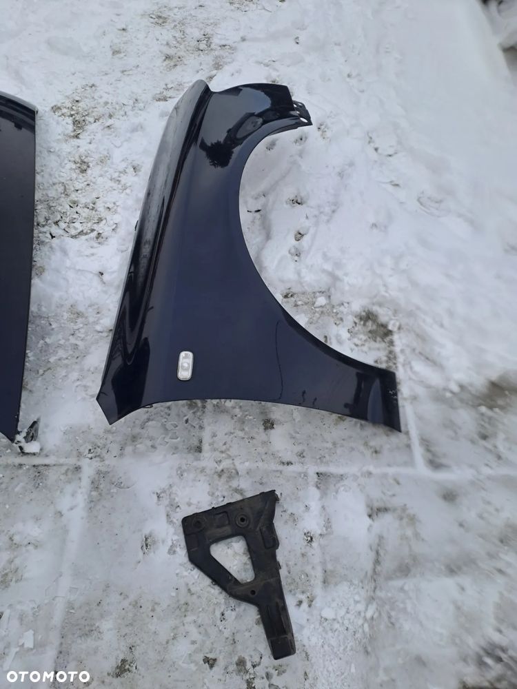 Audi A6 C6 zderzak przedni pod Xenon lampy błotniki drzwi maska kod lakieru LZ5D i inne - 20