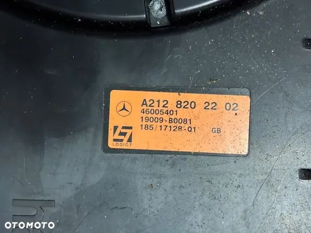 MERCEDES E W212 CLS W218 GŁOŚNIK SUBWOOFER A2128202202 - 4
