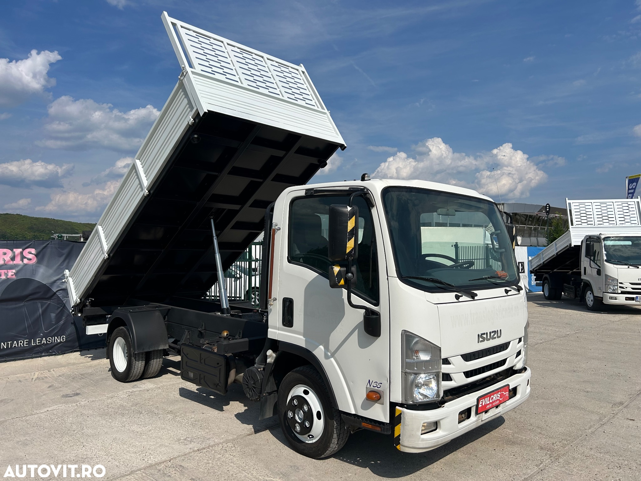 Isuzu N35 BASCULABIL 3 PARTI 4.2 m - 5