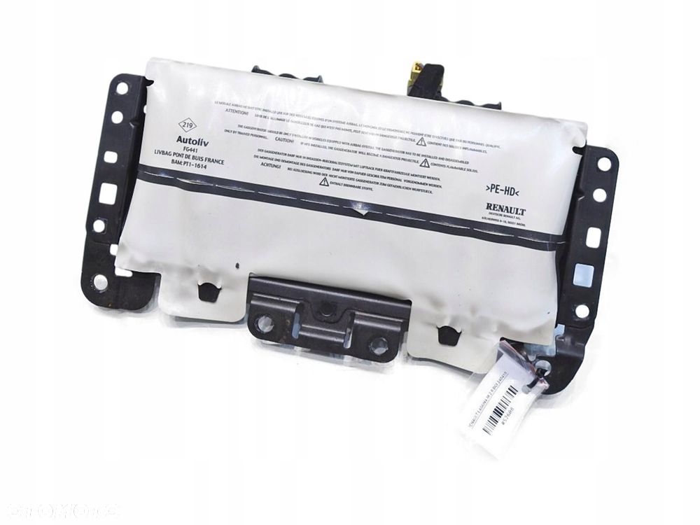 PODUSZKA AIRBAG PASAŻERA RENAULT LAGUNA III 985250001R 606744300G - 1