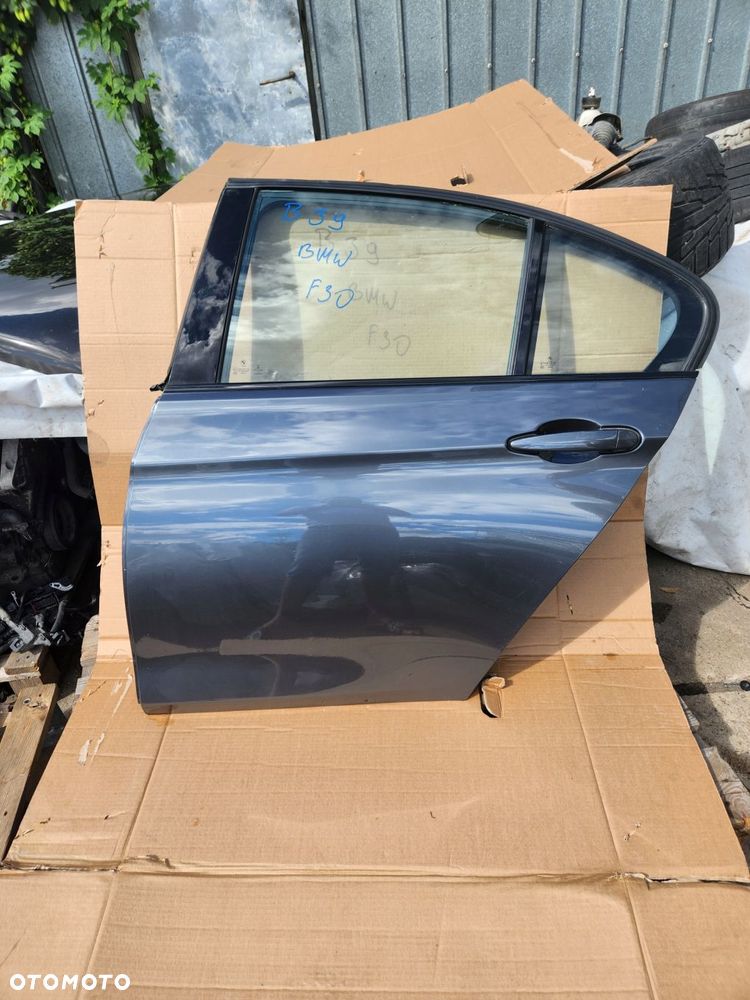 drzwi lewy tył bmw 3 f30 f31 kolor b39 kompletne - 1