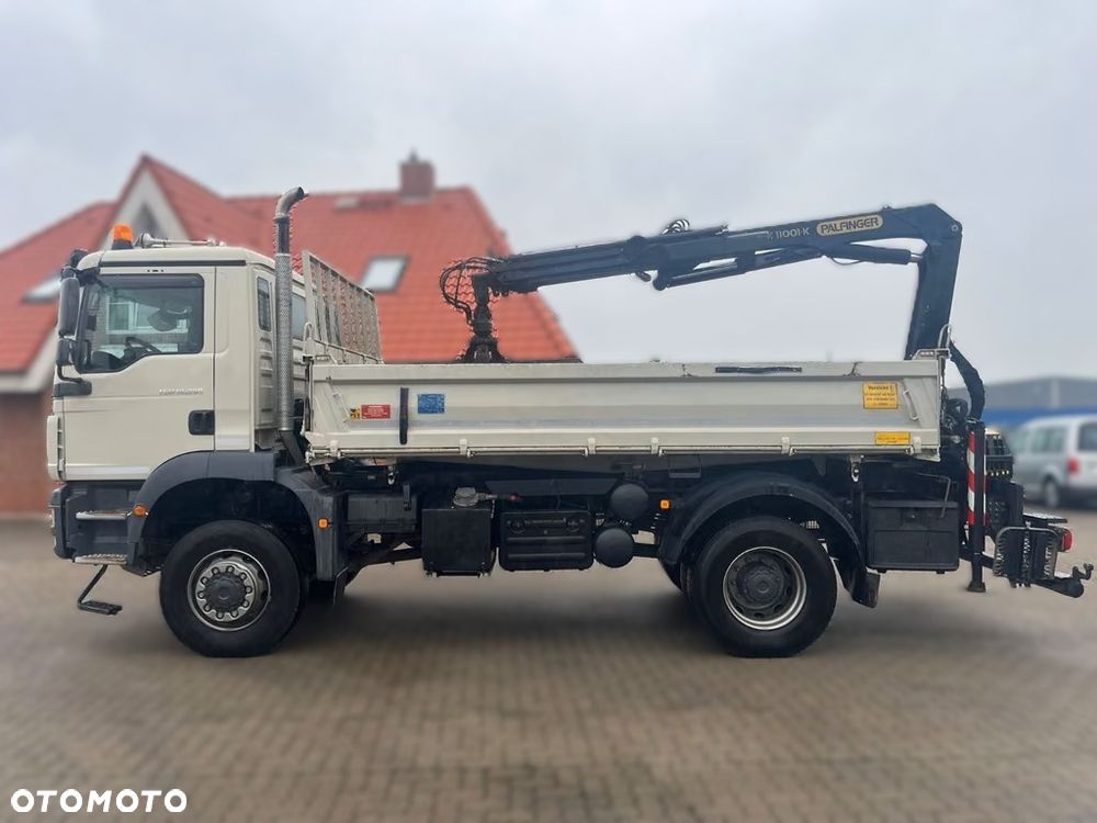 MAN TGM 18.290 4x4 – WYWROTKA MEILLER + PALFINGER PK 11001-K Z CHWYTAKIEM - 6