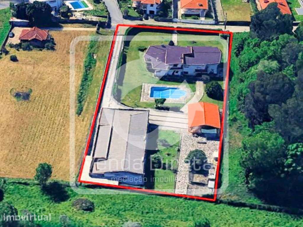Moradia T5 com Piscina + Armazém | Terreno com 5.000 m² | Vila Nova... - Grande imagem: 3/23
