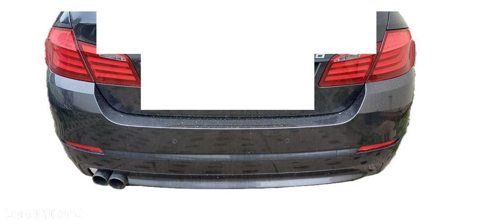 ZDERZAK TYŁ TYLNY BMW 5 F10 Sophistograu Brillanteffekt  A90 przedlift