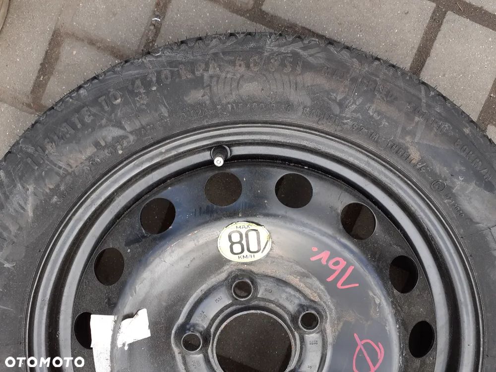 KOŁO DOJAZDOWE ZAPASOWE ZAPASÓWKA DOJAZDÓWKA BMW 5X120 16r - 3