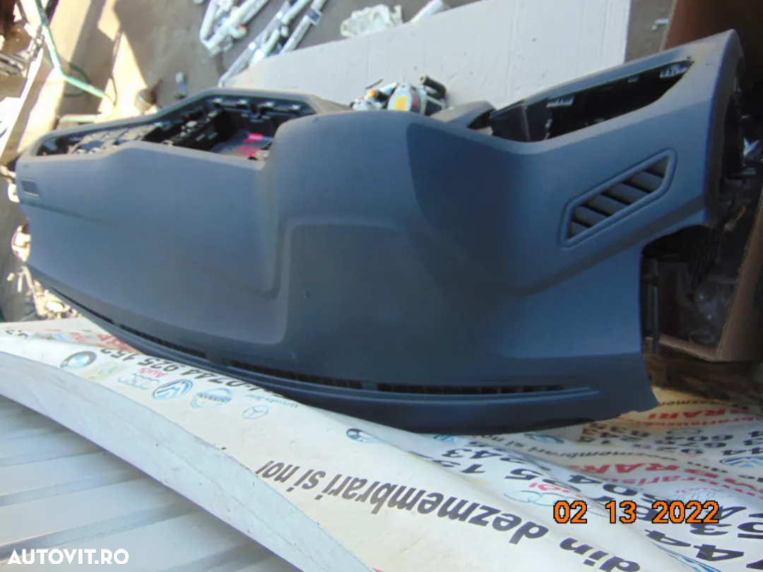 Plansa Bord VW t-Roc 2016 prezent airbag sofer pasager centuri fata stanga dreapta - 8