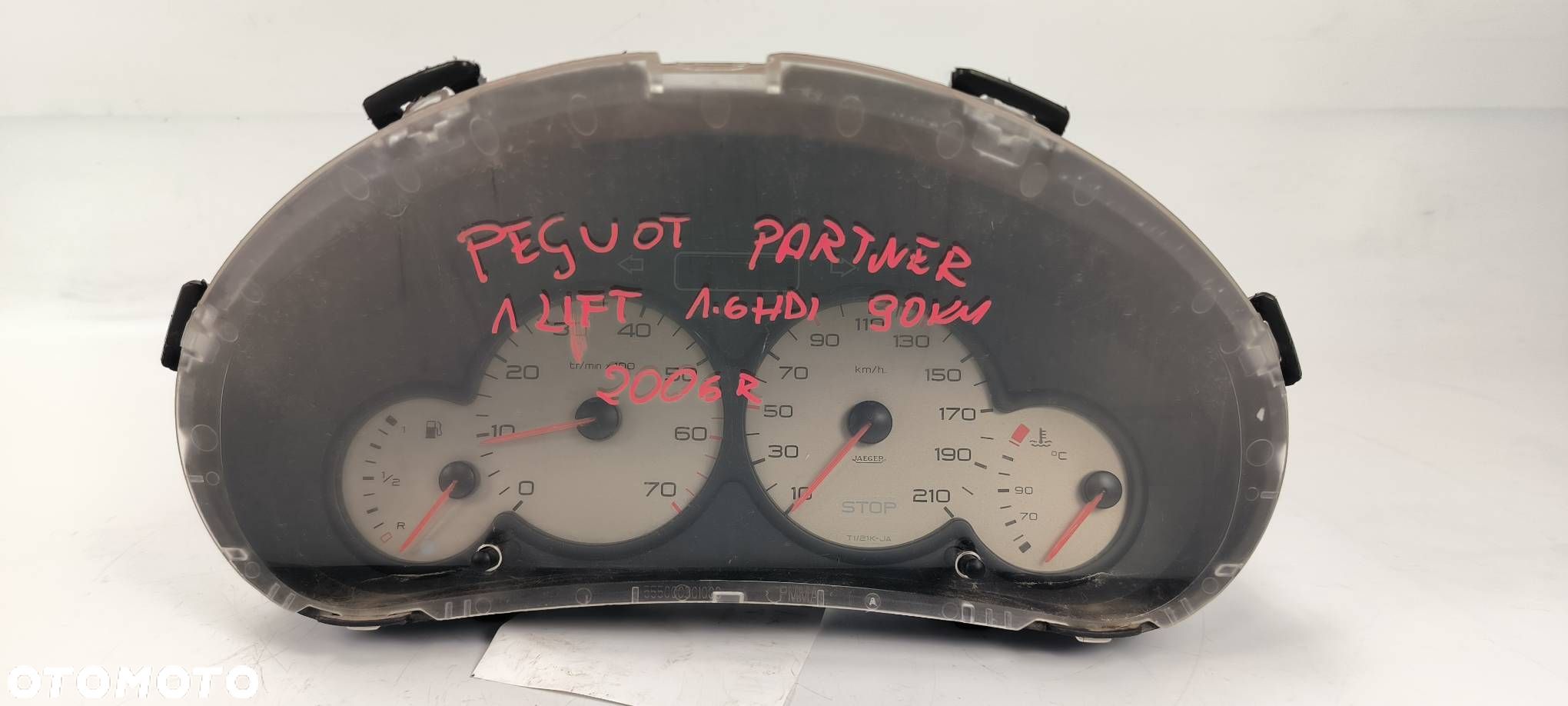 LICZNIK ZEGAR PEUGEOT PARTNER I LIFT 9659364280 - 1