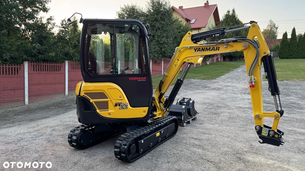 Yanmar SV22 / rok prod. 2021 / liczba godzin 42 / zakupiona w polskiej sieci dealerskiej / komplet 3 łyżek / stan idealny / - 2