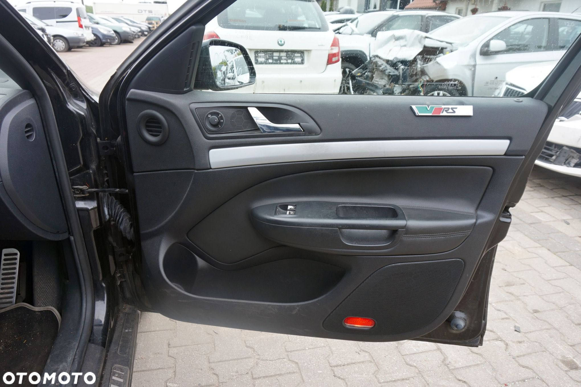BOCZEK TAPICERKA DRZWI PRAWY PRZÓD OCTAVIA II RS 1Z3 LB LIFTBACK SKÓRA SKODA 2004-2008 - 3