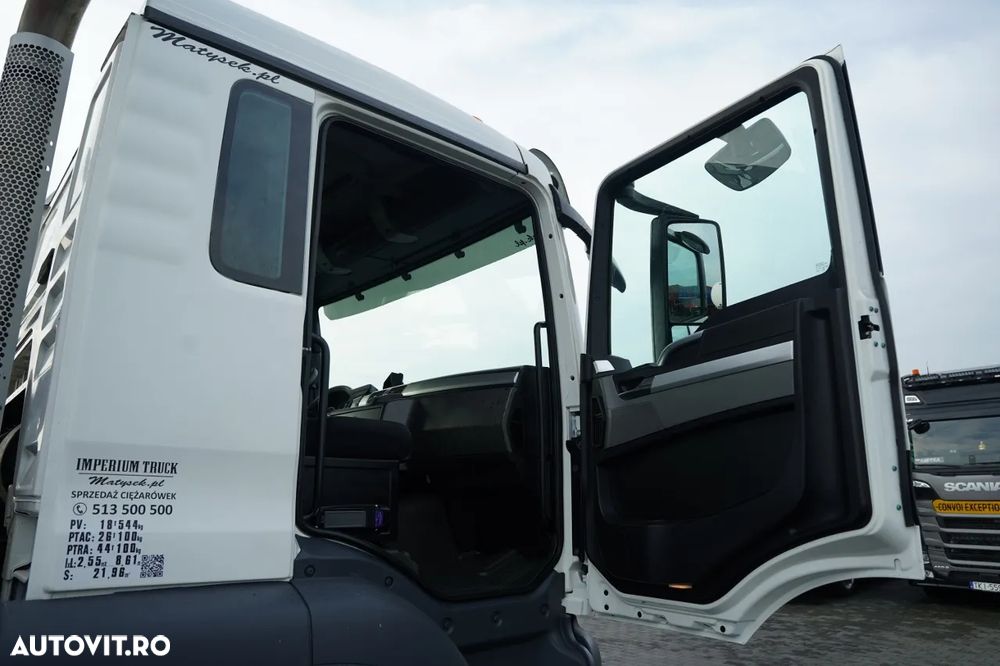 MAN TGS 26.440 / 6x4 / CAMION BASCULANTE / HIDROBID / BORDMATIC + PALFINGER PK 33002-EH / AUTOMAT / PILOT / EURO 5 - 37