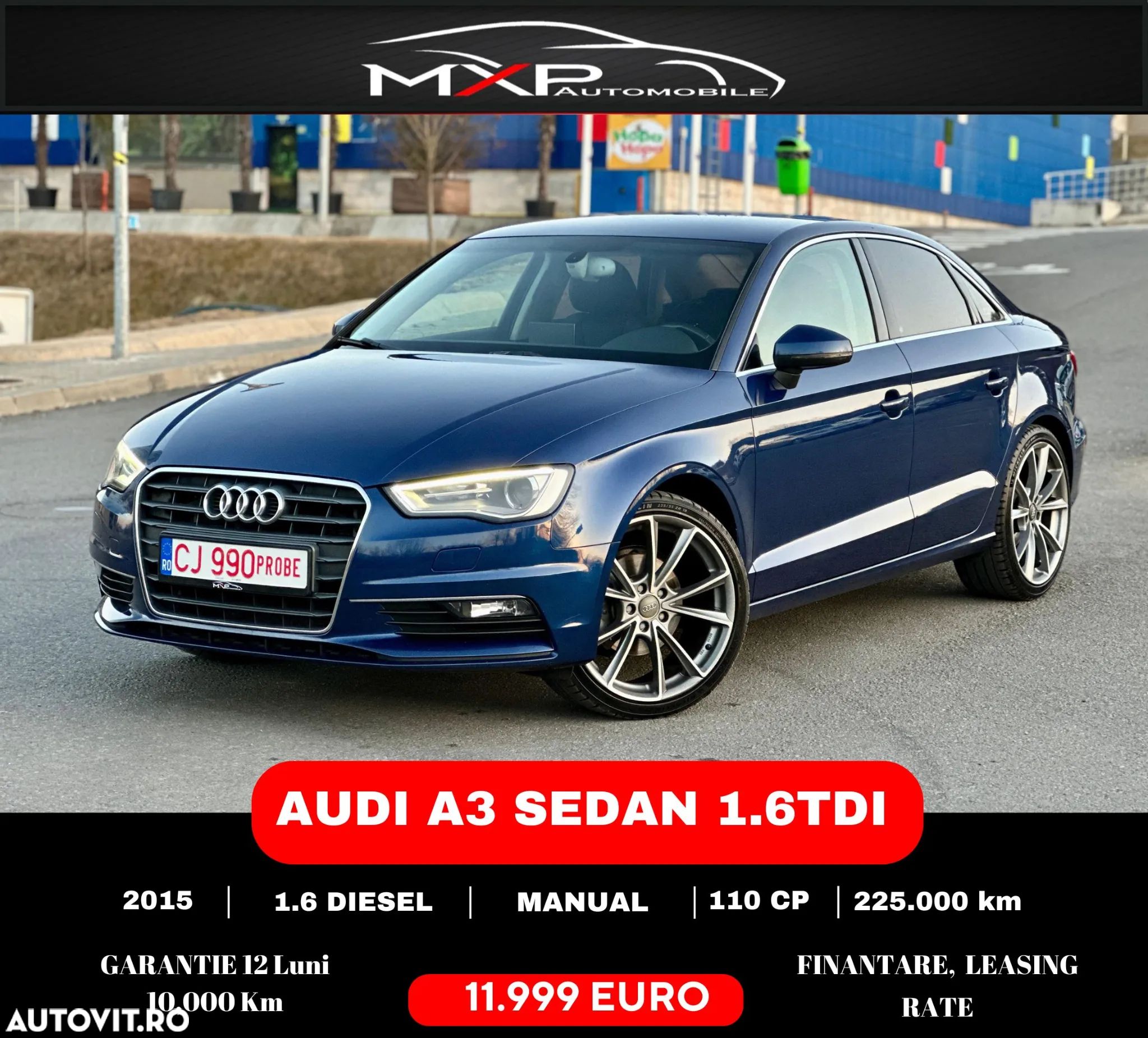 Audi A3 1.6 TDI Limousine (clean diesel) Ambition - 1