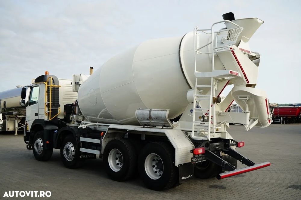 Volvo FMX 410 / 8x4 / BETONIERĂ / BETONIERĂ / LIEBHERR / 9 M3 / I-SHIFT / JANTE DIN ALIAJ / EURO 5 - 5